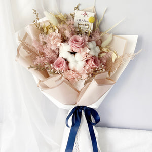 Vday Belle Pink Floral Bouquet