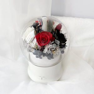 Vday Magnificient Noire Rouge Floral Diffuser